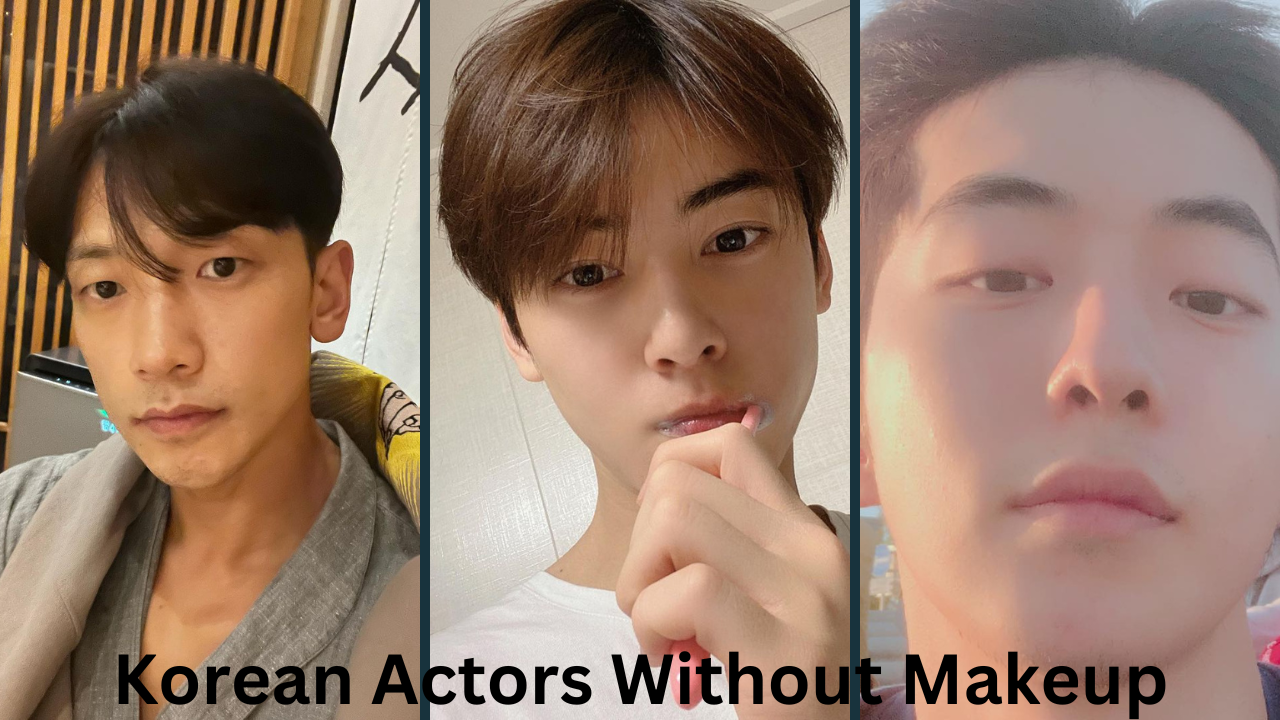 korean actors without makeup